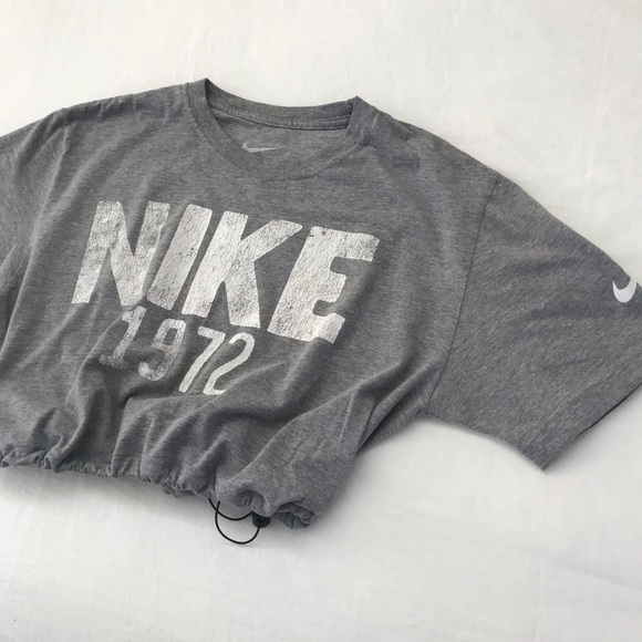 nike drawstring top